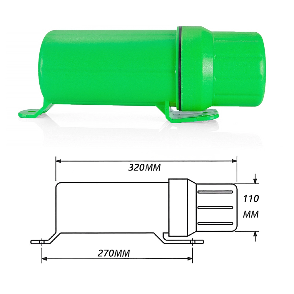 Motorcycle tool tube